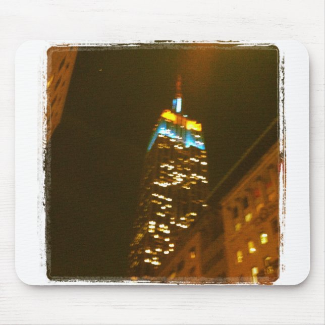 Empire State Building Mouse Pad (Front)