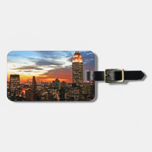 Empire State Building New York Luggage Tag