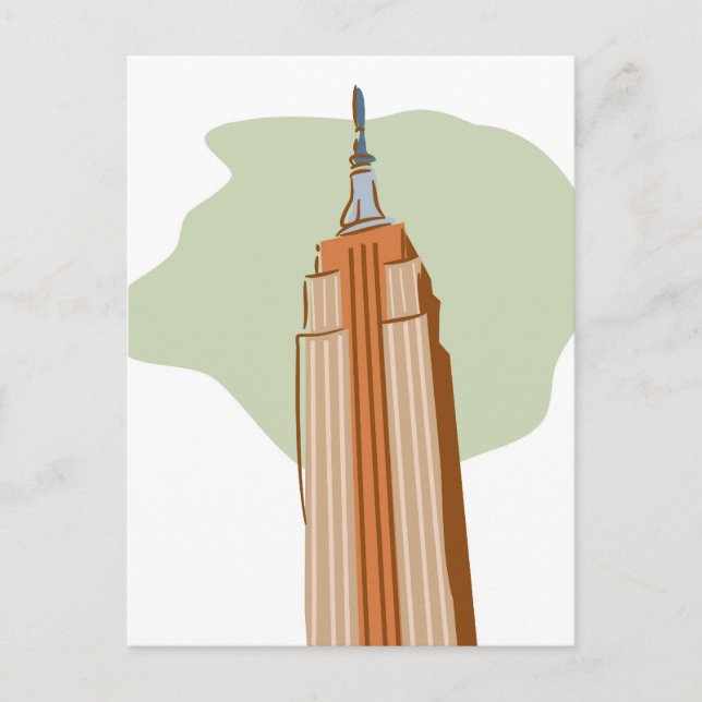 Empire State Building Postcard (Front)