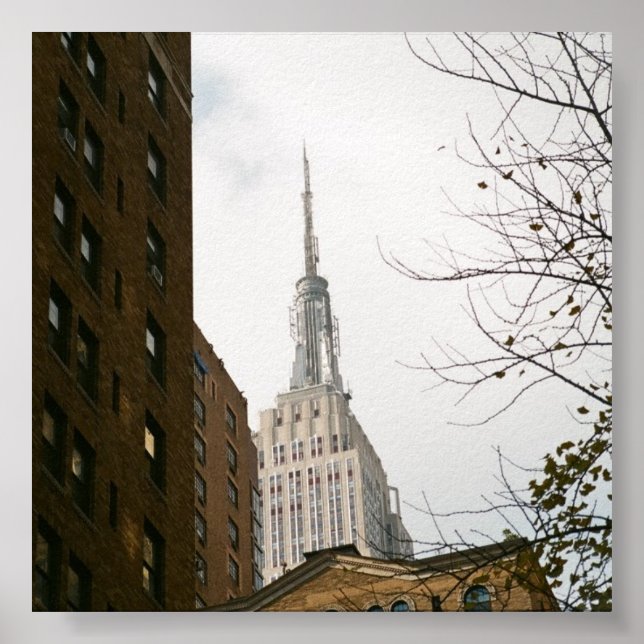 Empire State Building Poster (Front)