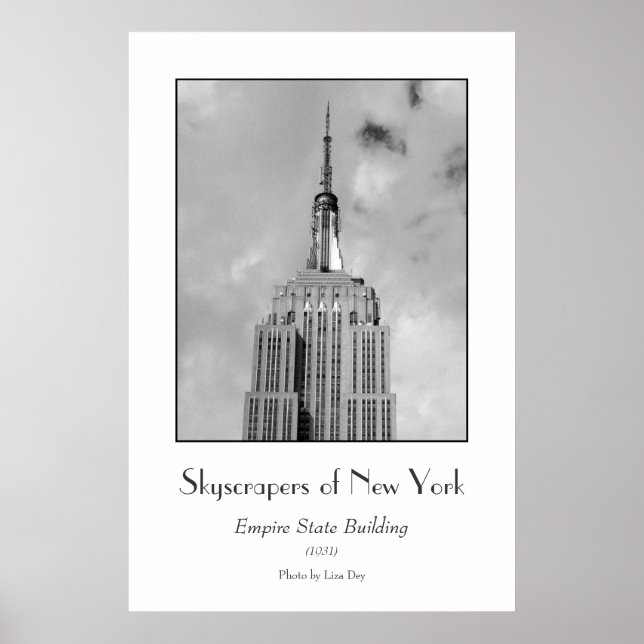 Empire State Building Poster (Front)