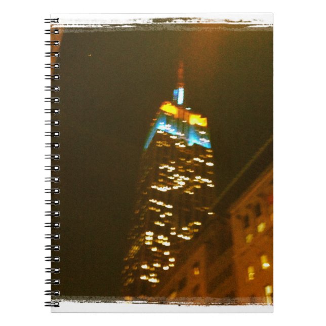 Empire State Building Spiral Notebook (Front)