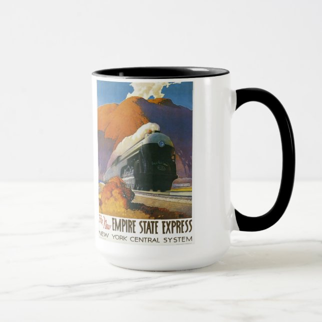Empire State Express Locomotive Mug (Right)