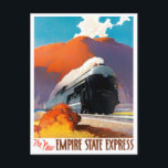 Empire State Express vintage travel postcard<br><div class="desc">Empire State Express vintage travel Postcard</div>