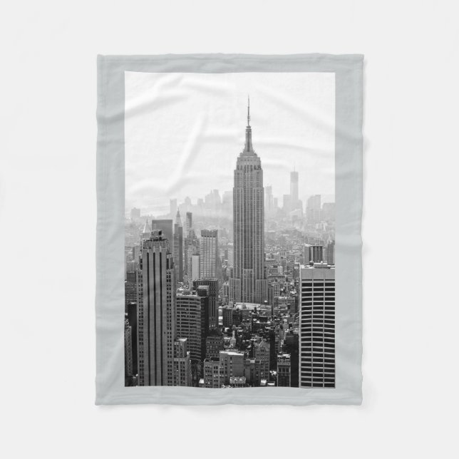 Empire State Fleece Blanket (Front)