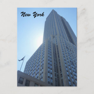 empire state glow postcard