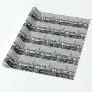 Empire State New York City Wrapping Paper