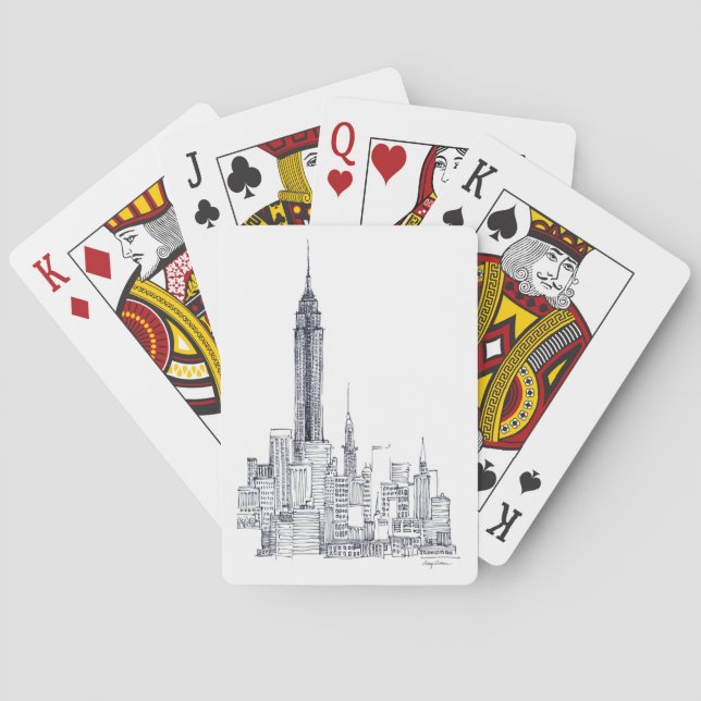 Empire State Playing Cards (Back)