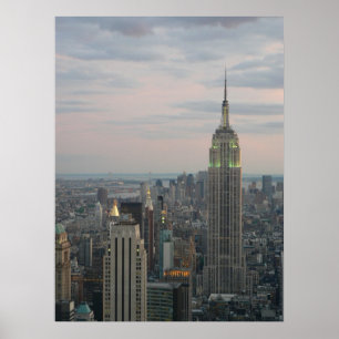 Empire State Twilight Poster