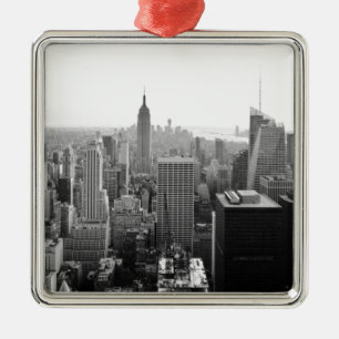 Empire States Building Manhattan Metal Tree Decoration