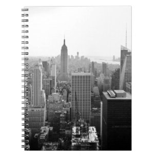 Empire States Building Manhattan Spiral Notebook