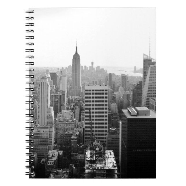 Empire States Building Manhattan Spiral Notebook (Front)