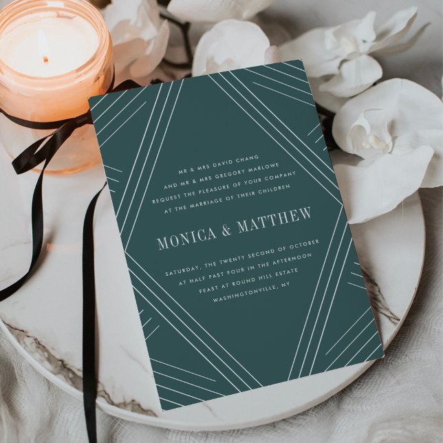 Empire Wedding Invitation | Jasper (Creator Uploaded)