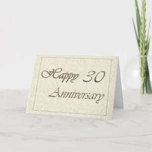 Employee 30th Anniversary New Classic Card