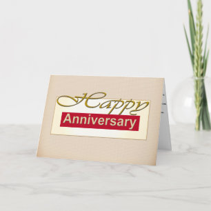 Employee Anniversary Cards