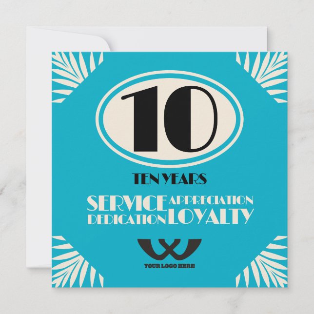 Employee anniversary recognition milestone service (Front)