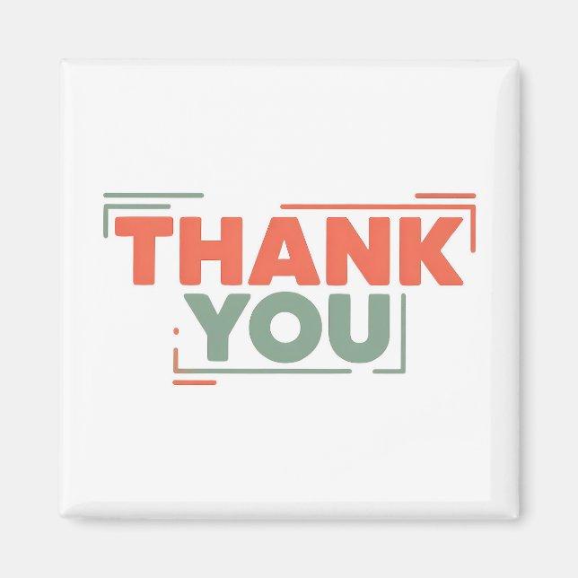 Employee Appreciation Day Thank You Magnet (Front)
