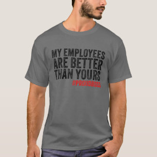Employee Appreciation Funny Boss Vintage T-Shirt
