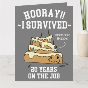 Employee Appreciation Work Anniversary Card