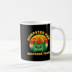 Employee Dumpster Fire Resnse Team Ugly Christmas Coffee Mug