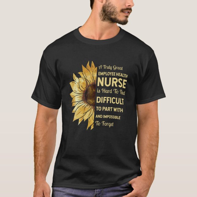 Employee Health Worker Nurse Thank You Retirement T-Shirt (Front)
