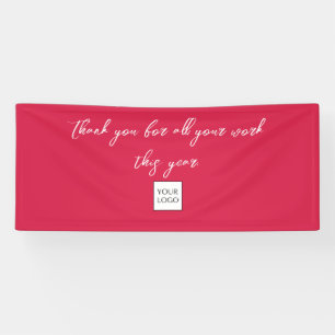 Employee Holiday Thank You SIgn