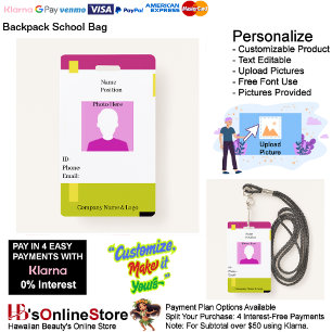 Employee ID Workers Employee Staff Member Badge 3 ID Badge