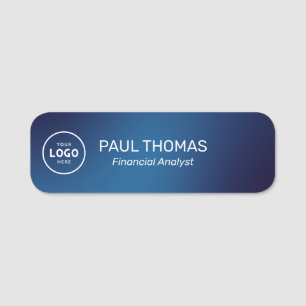 Employee Job Title Modern Professional Magnetic  Name Tag