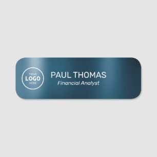 Employee Job Title Modern Professional Magnetic  Name Tag