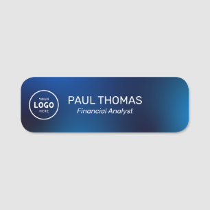 Employee Job Title Modern Professional Magnetic  Name Tag