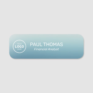 Employee Job Title Modern Professional Magnetic  Name Tag