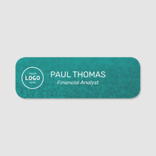 Employee Job Title Modern Professional Magnetic  Name Tag