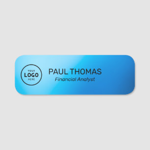 Employee Job Title Modern Professional Magnetic  Name Tag