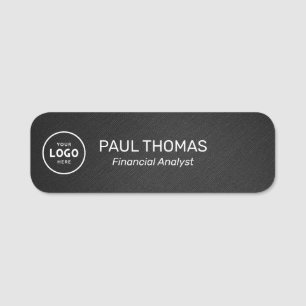 Employee Job Title Modern Professional Magnetic  Name Tag