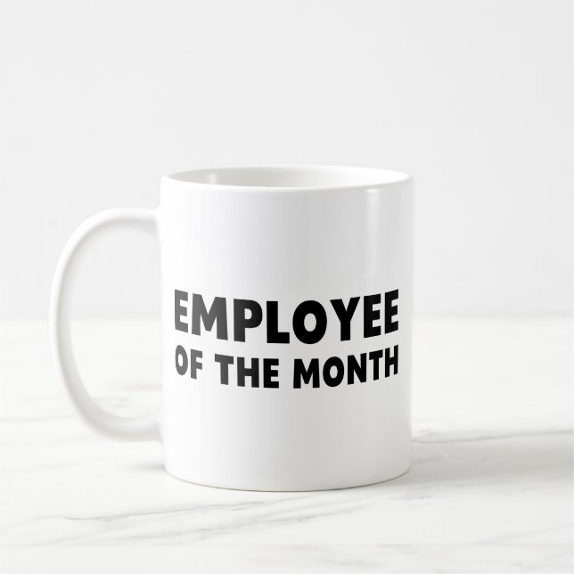 Employee Month Coffee Mug (Left)