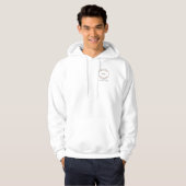 Employee Name Business Logo Front Back Hoodie (Front Full)