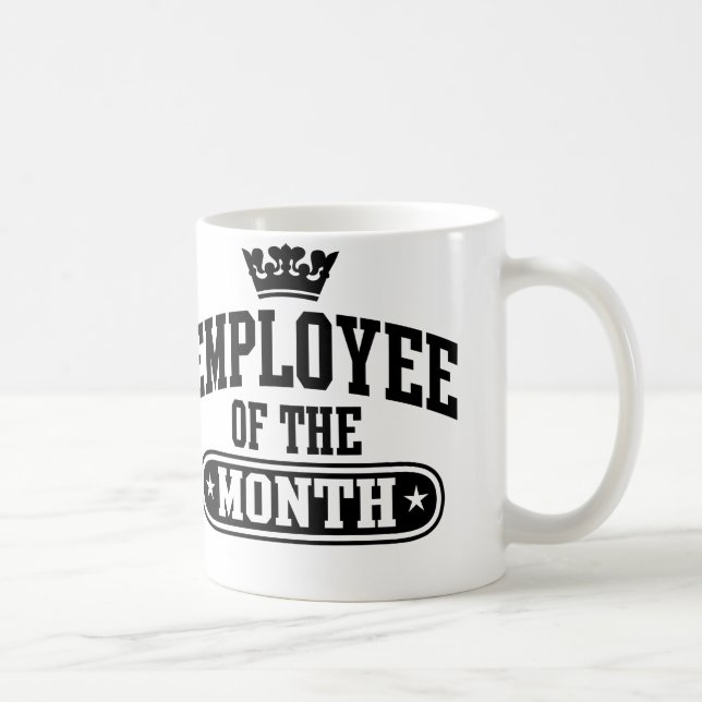 Employee Of The Month Coffee Mug (Right)