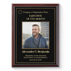 Employee Of The Month Photo Logo Gold Personalise