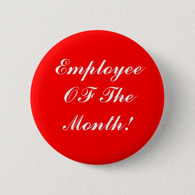 Employee Of The Month Pin (Front)