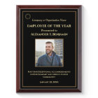 Employee Of The Year Photo Logo Gold Personalise