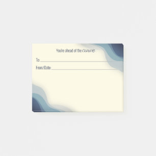 Employee peer recognition kudos customised post-it notes