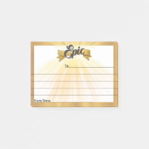 Employee peer recognition kudos customised post-it post-it notes