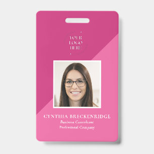Employee Photo ID Company Badge
