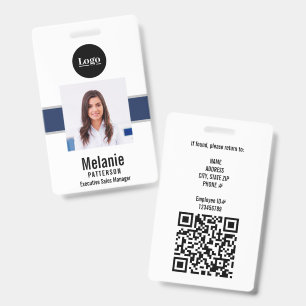 Employee Photo ID Company Security Badge
