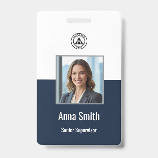 Employee Photo ID Company Security Badge