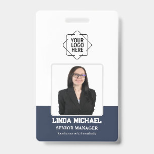Employee Photo ID Company Security Badge