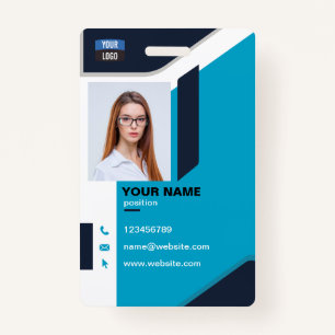 Employee Photo ID Company Security Badge ID Badge