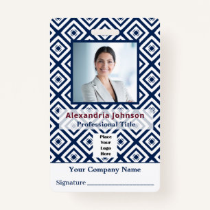 Employee Photo Identification ID Custom Card ID Badge