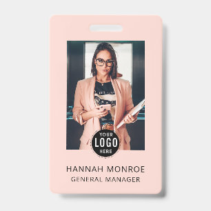 Employee Photo Logo ID Company Badge
