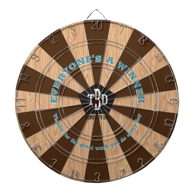 Employee recognition engagement prize dart board (Front)